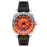 Atlas Orange / Black | Orange Dial