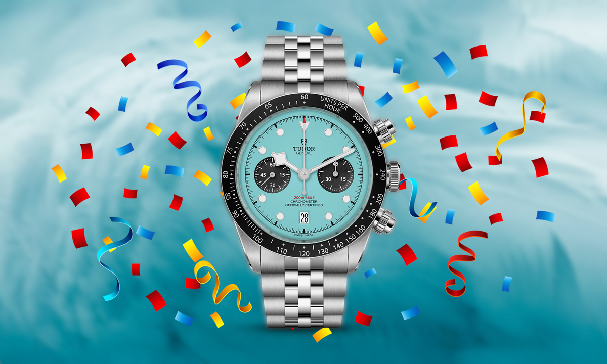 Tudor Black Bay Chrono Flamingo Blue: The Boldest Watch in the Room