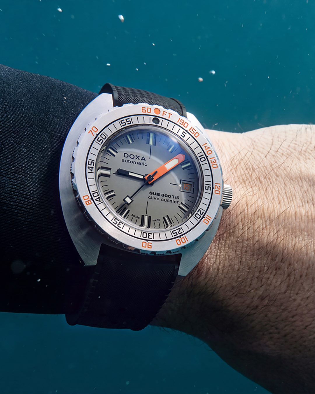 DOXA Built a Titanium Dive Watch for Clive Cussler's 95th Birthday, and It's Not Just a Nostalgia Play