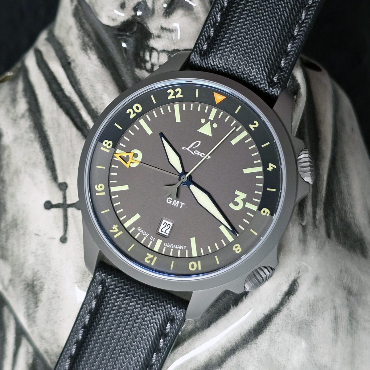 Inside the Laco Frankfurt GMT Pilot Watch