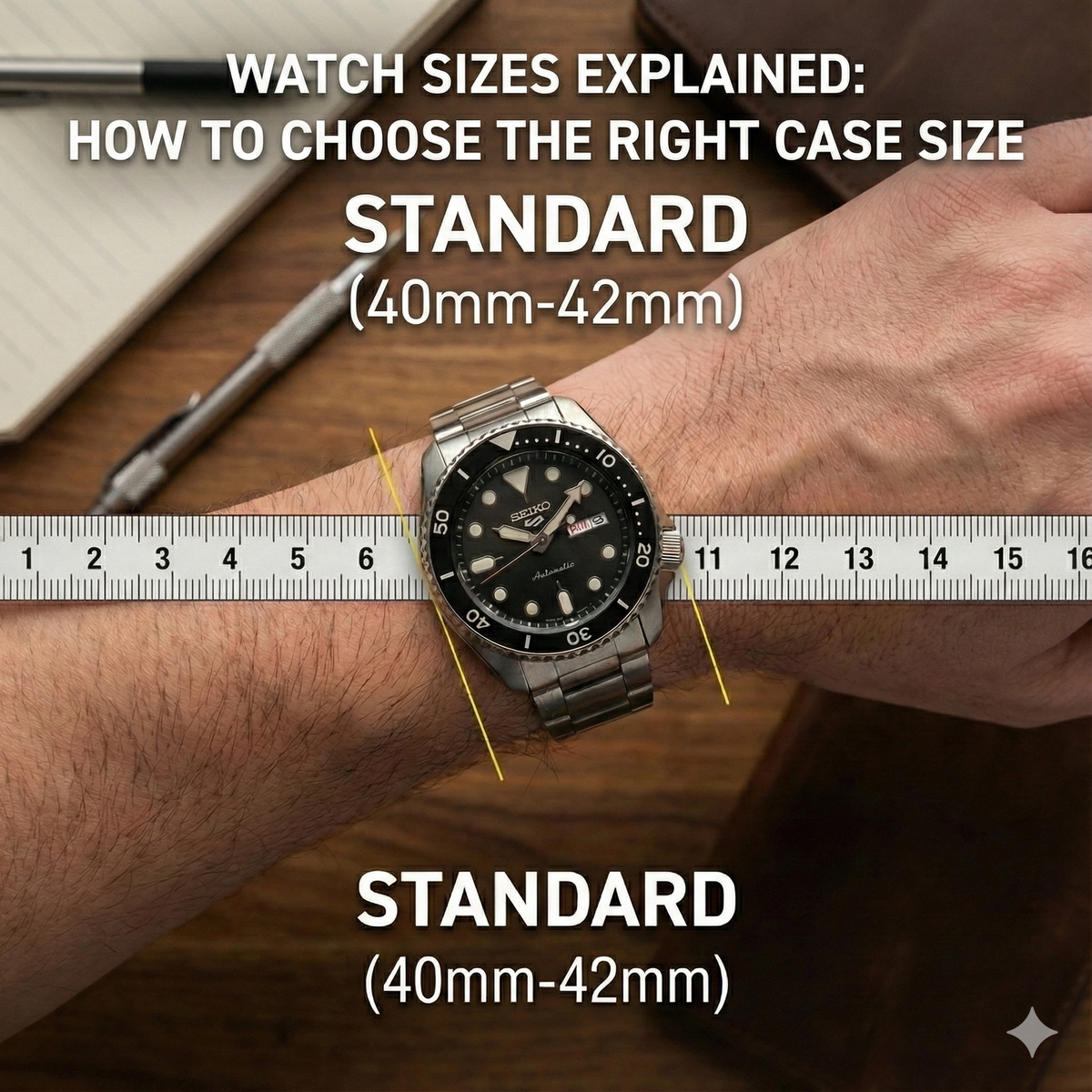Watch Sizes Explained: How to Choose the Right Case Size (Tutorial)