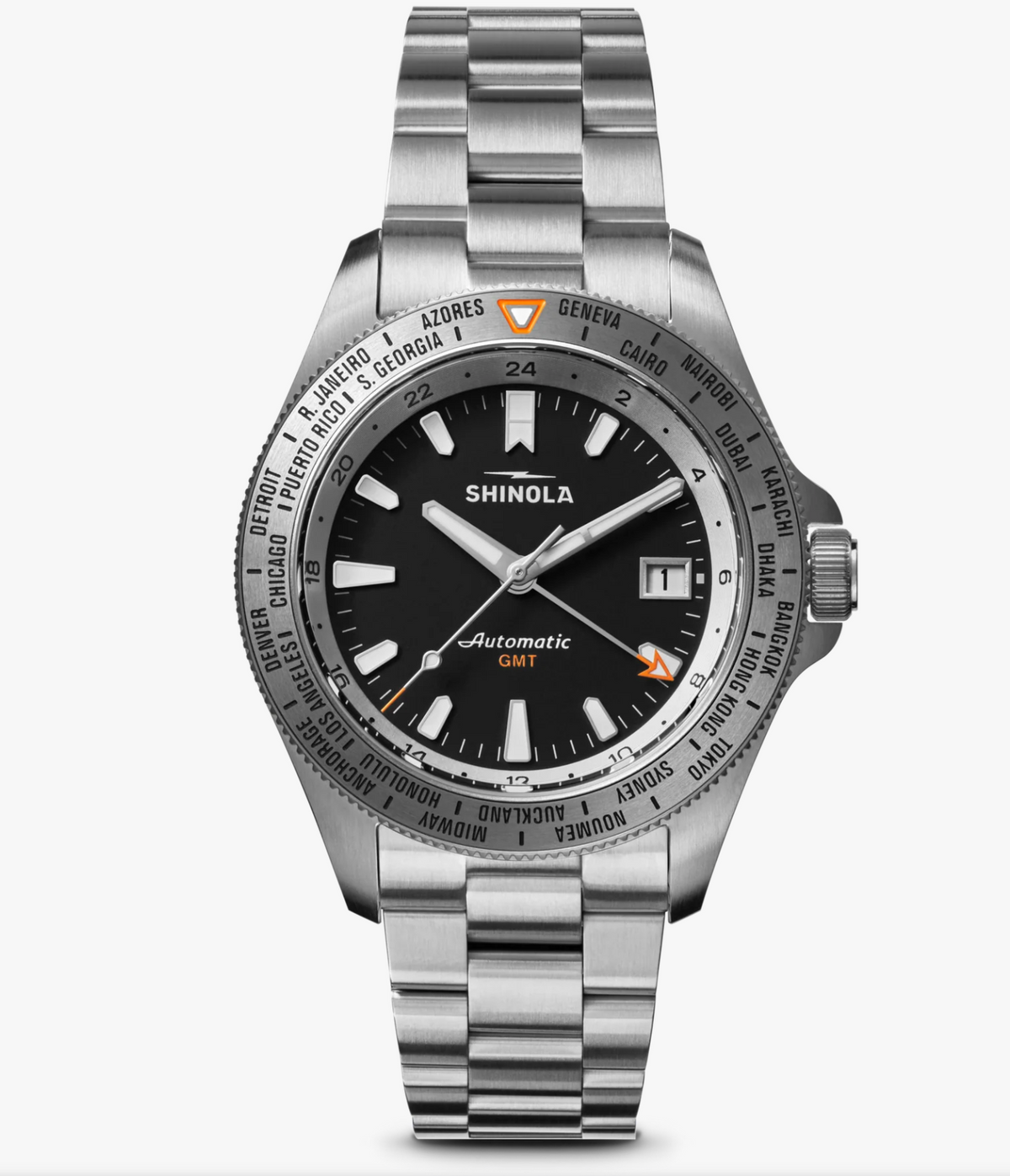 Shinola Monster Worldtimer GMT: Detroit Style for the Frequent Flyer