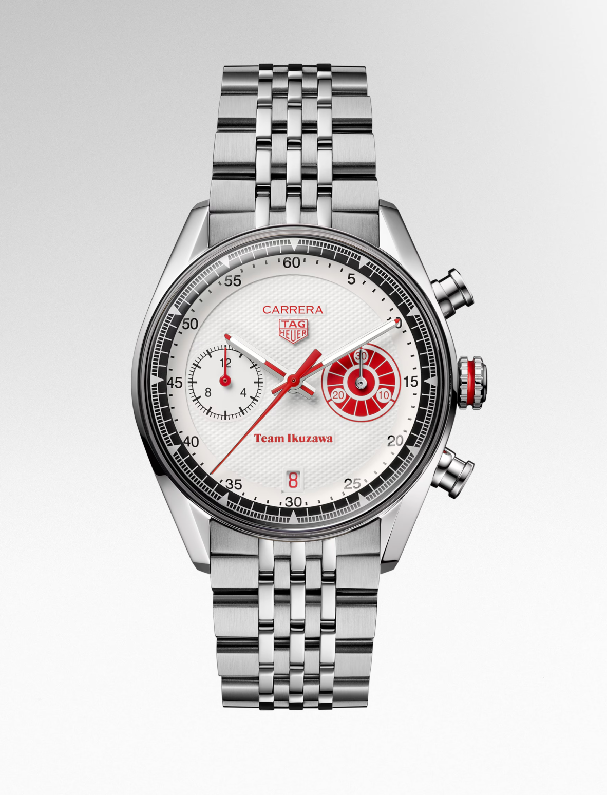 TAG Heuer Carrera Chronograph x Team Ikuzawa Returns With a Sharper Take on Racing Heritage