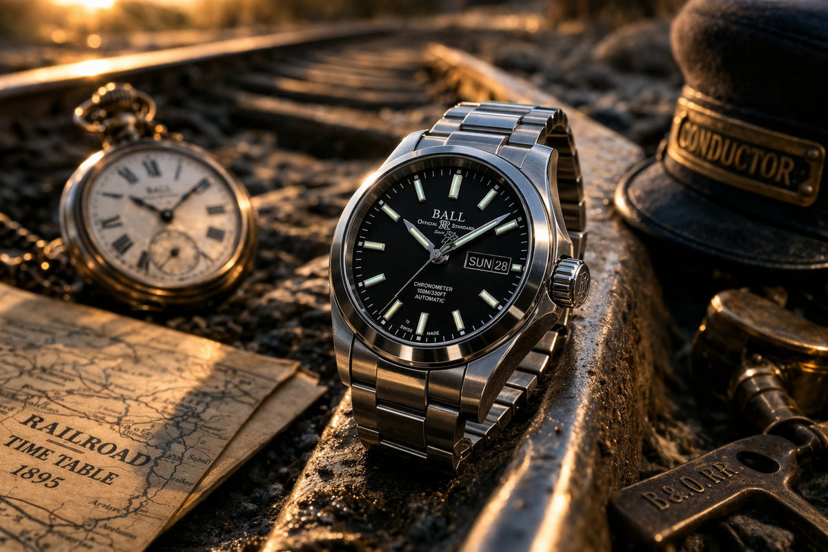 Ball Watches Explained: Swiss Engineering That Survived the Railroads