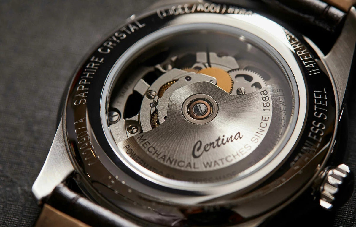 Certina Automatic Watches Explained: Movements, Power Reserve, and Accuracy