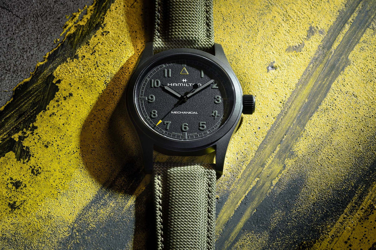 Hamilton Khaki Field Mechanical x Call of Duty Modern Warfare 4: The Watch Captain Price Wears