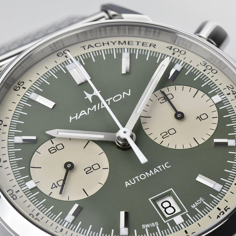 American Classic Silver/SS | Green Dial