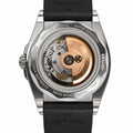 Armand Nicolet X Watch Gang J09-3 Silver Skull / Black Rubber Strap Special Edition Watch