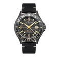 Baja GMT Black / Leather | Black Dial
