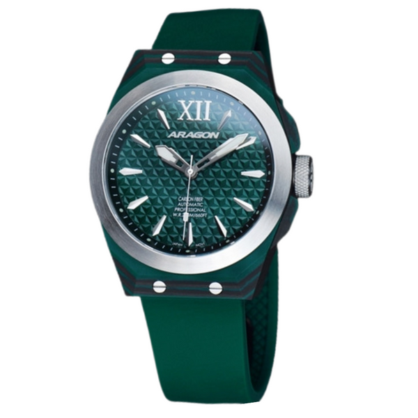 DF Carbon Fiber Automatic Green Dial, Green Case | Green Dial