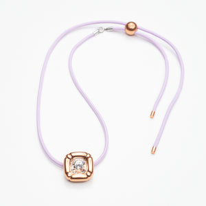 Dulcis Purple / Rose Gold-tone plated