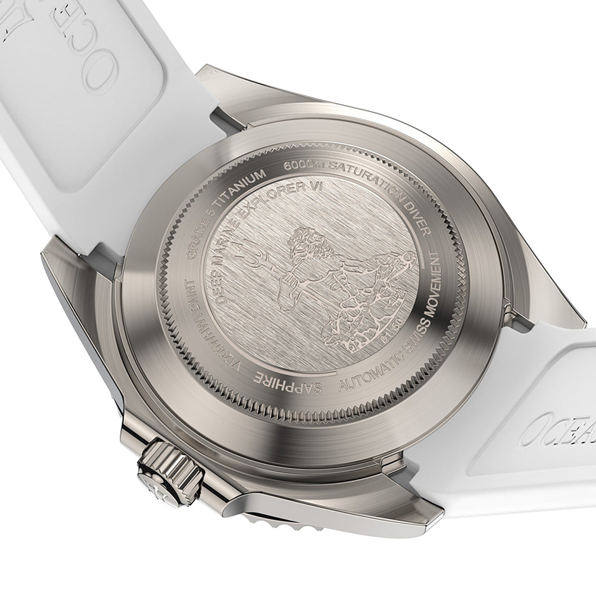 Deep Marine Explorer VI 6000m Grade 5 Titanium 6000m/WhiteDial | White Dial