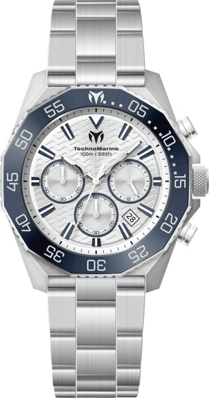 Mara Vivo 44mm / Silver / Silver Silver Dial
