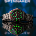Spence 300 Automatic Red/Stainless Steel | Red Dial