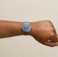 Runwell 41 blue | Blue Dial