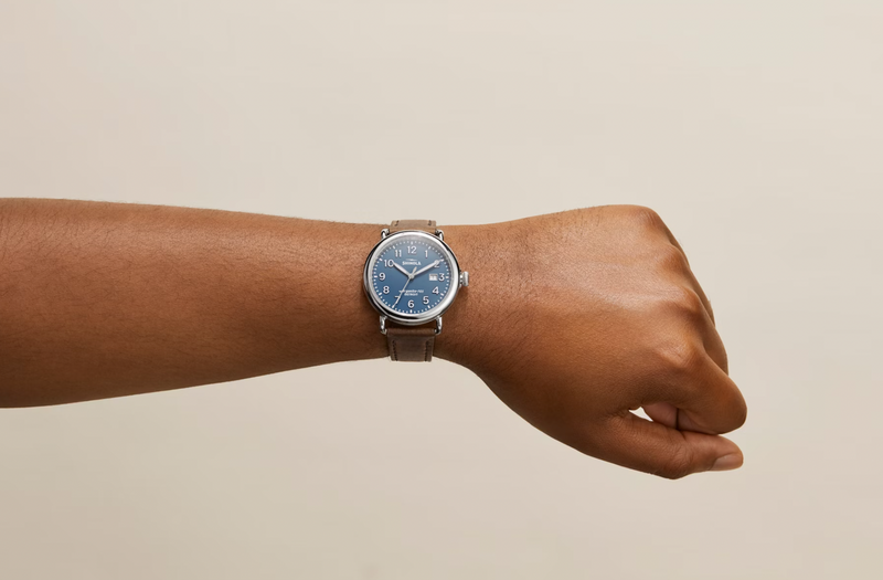 Runwell 41 blue | Blue Dial