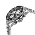 Hudson Yards Chronograph SW500 Chronograph , helium valve Diver Black | Black Dial