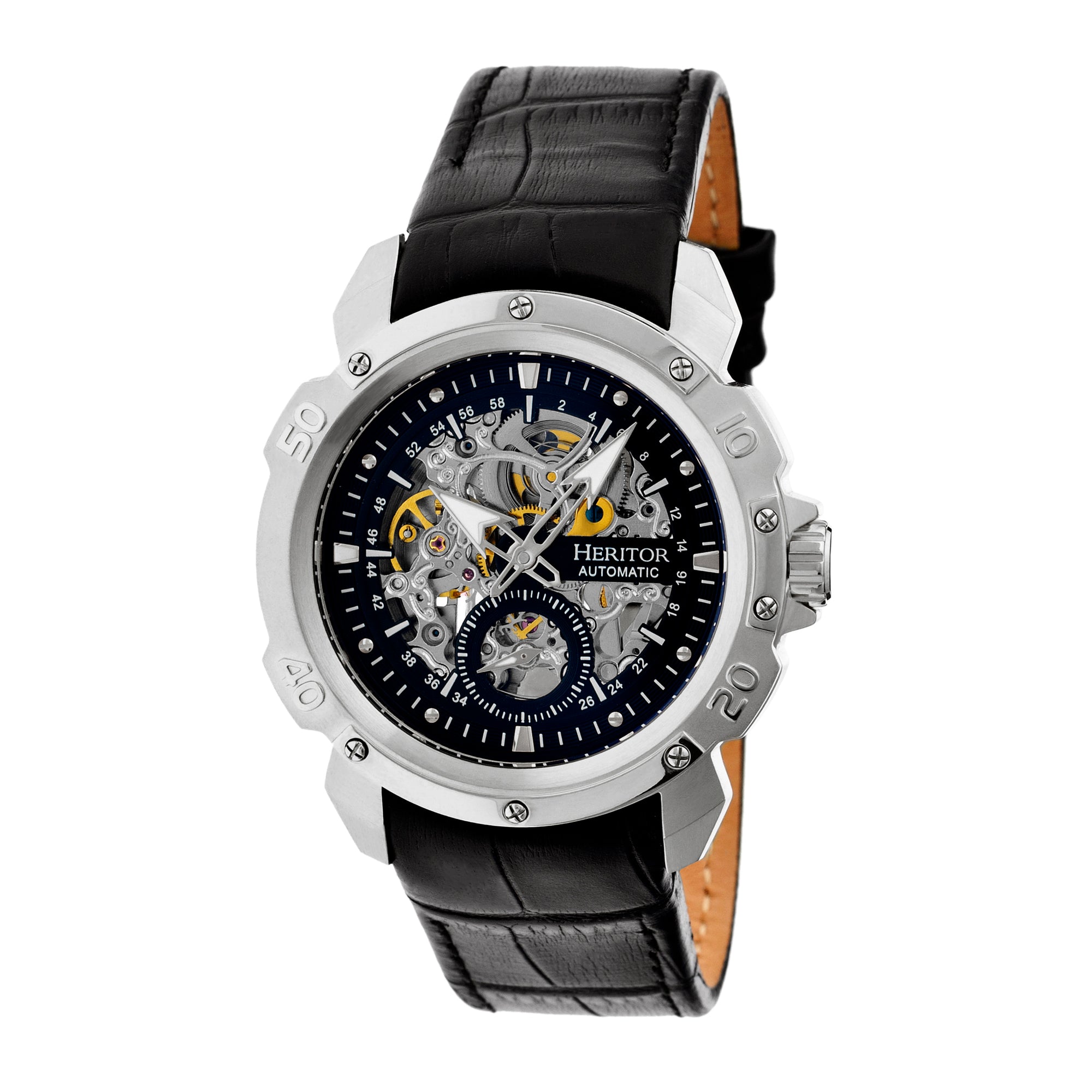 Conrad Silver/Black | Black Dial