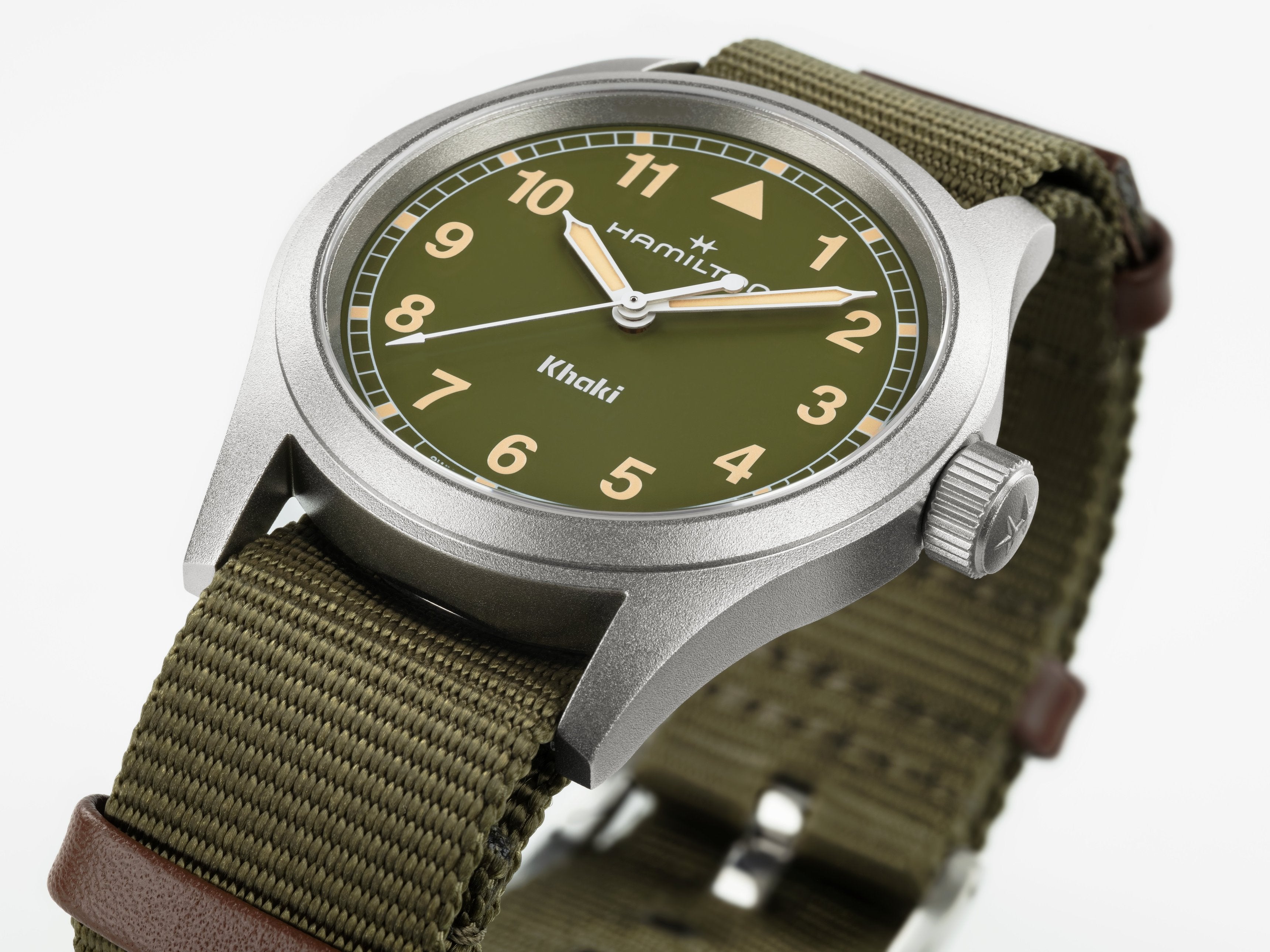 Khaki Field Quartz Khaki Green / Textile – Watch Gang