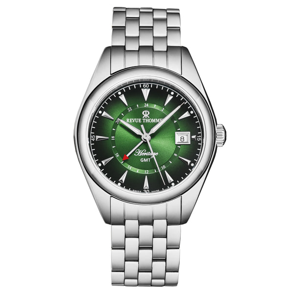 Heritage 21010.2334 / Green | Green Dial