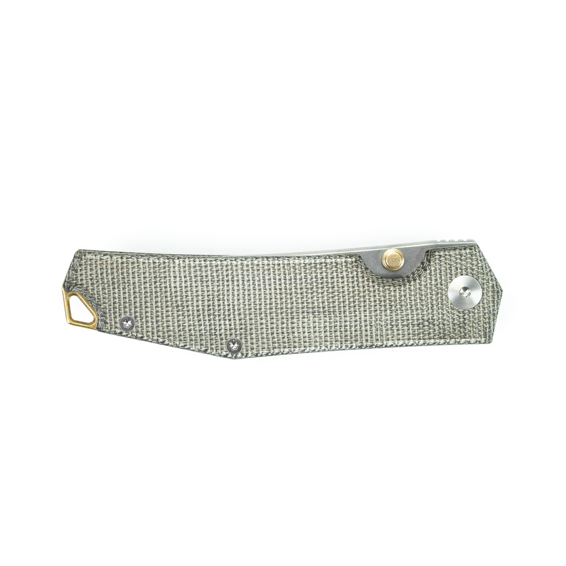 Clyde Green Canvas Micarta |  Dial