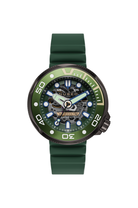 Ventana Skeleton Automatic Limited Edition Green / Green | Green Dial