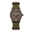 Khaki Field Brown / Textile | Green Dial