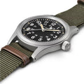 KHAKI FIELD Black / Fabric Black Dial
