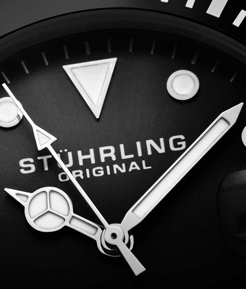 Aquadiver Black Dial/ Silver Stainless Steel Black Bezel | Black Dial