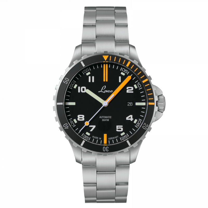 Squad Watch Mojave 42mm Metal Bracelet | Black Dial