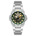 Himars Skeleton Automatic Green / Stainless Steel Stainless Steel | Green Dial
