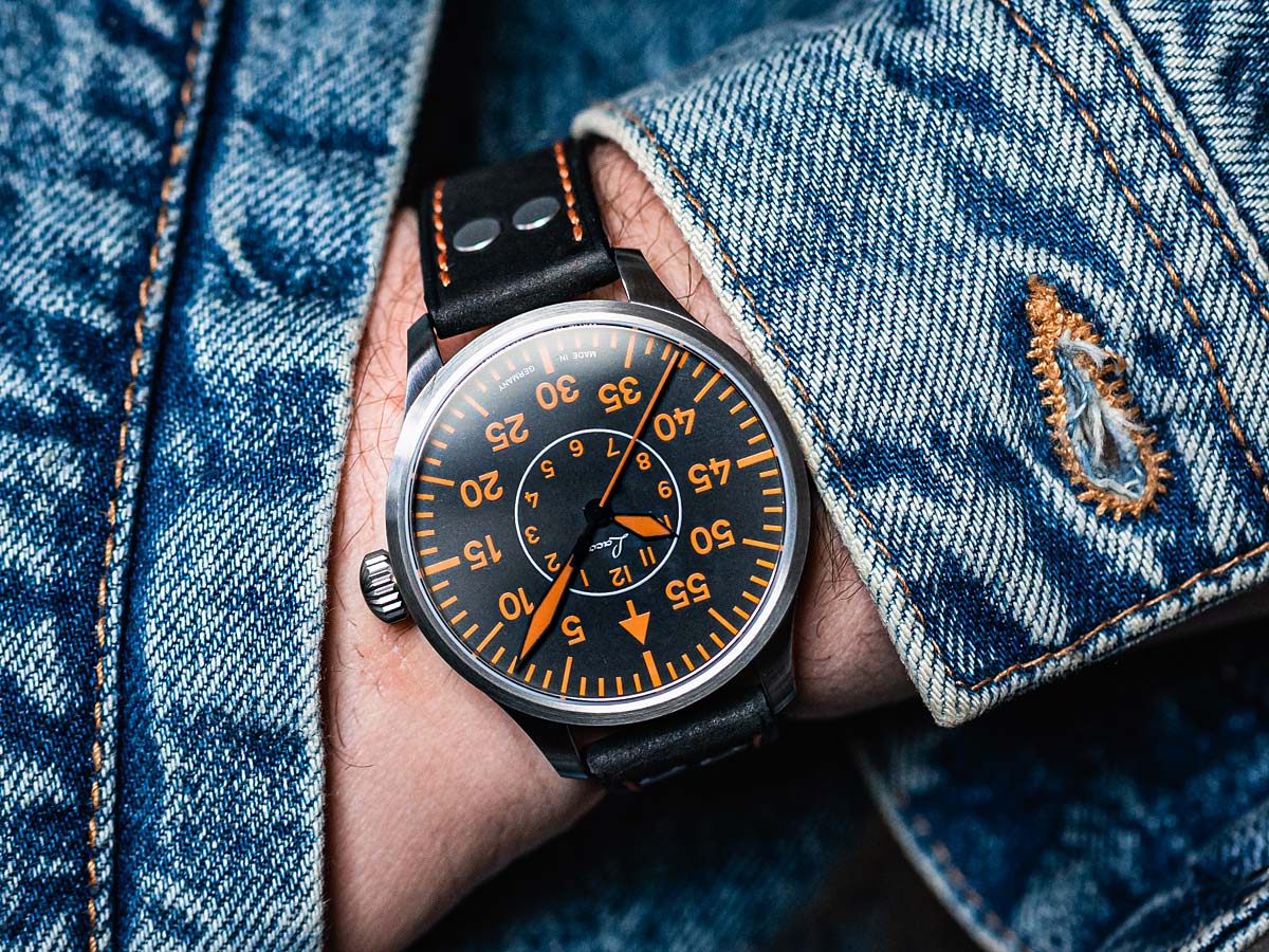 Palermo 39mm Automatic Black Dial