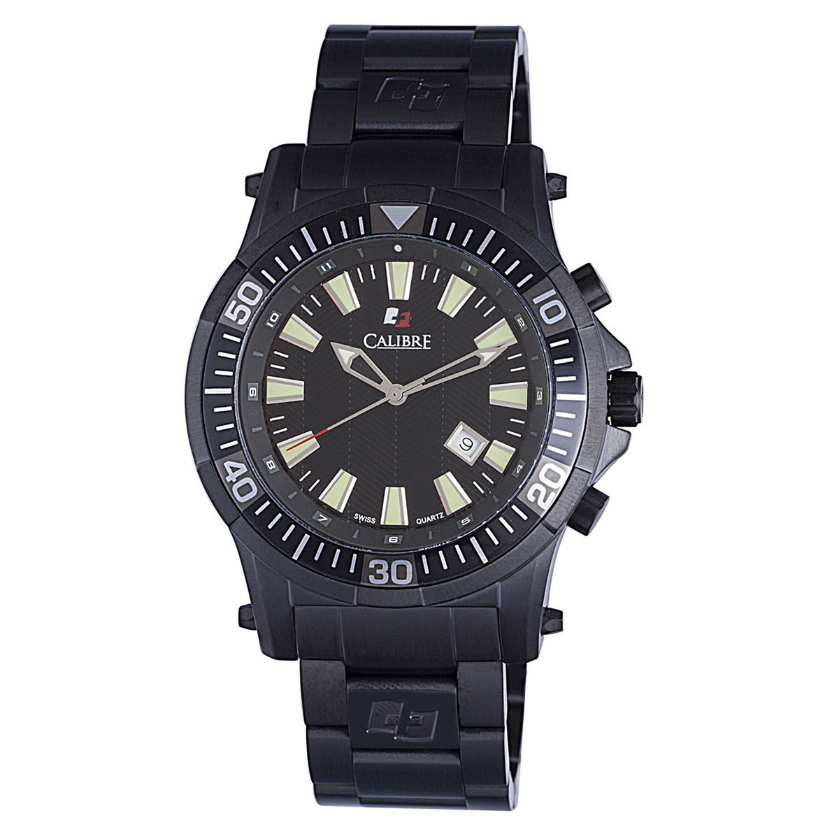 Hawk Black, IP Black Stainless Steel | Black Dial
