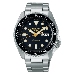 5 Sports SKX Series 55th Anniversary Limited Edition Black Dial / Stainless Steel Bracelet Black Dial