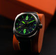 Bell X-1 Machbuster Automatic Blue / Blue Hybrid leather and rubber strap Blue Dial
