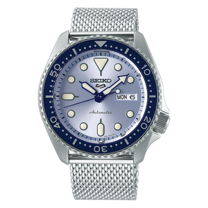5 Sports SKX Series Blue Dial / Stainless Steel Mesh Bracelet Blue Dial