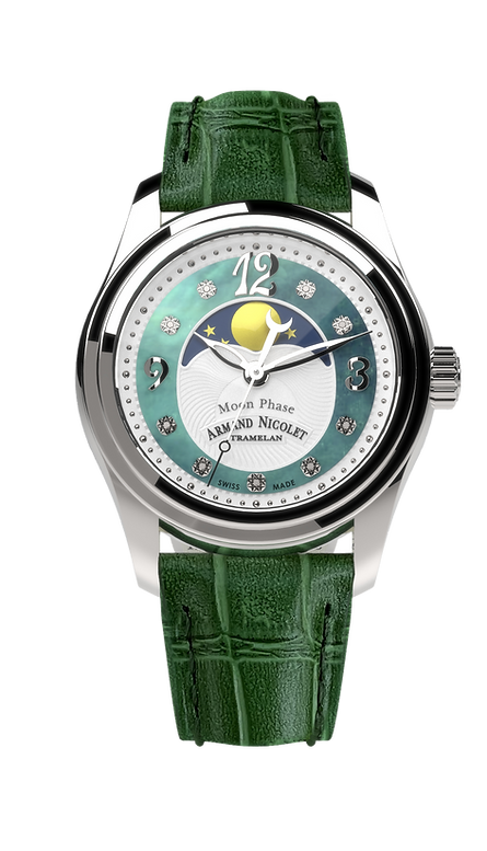 A151QAA-AV-P882VR8 Green | Green Dial
