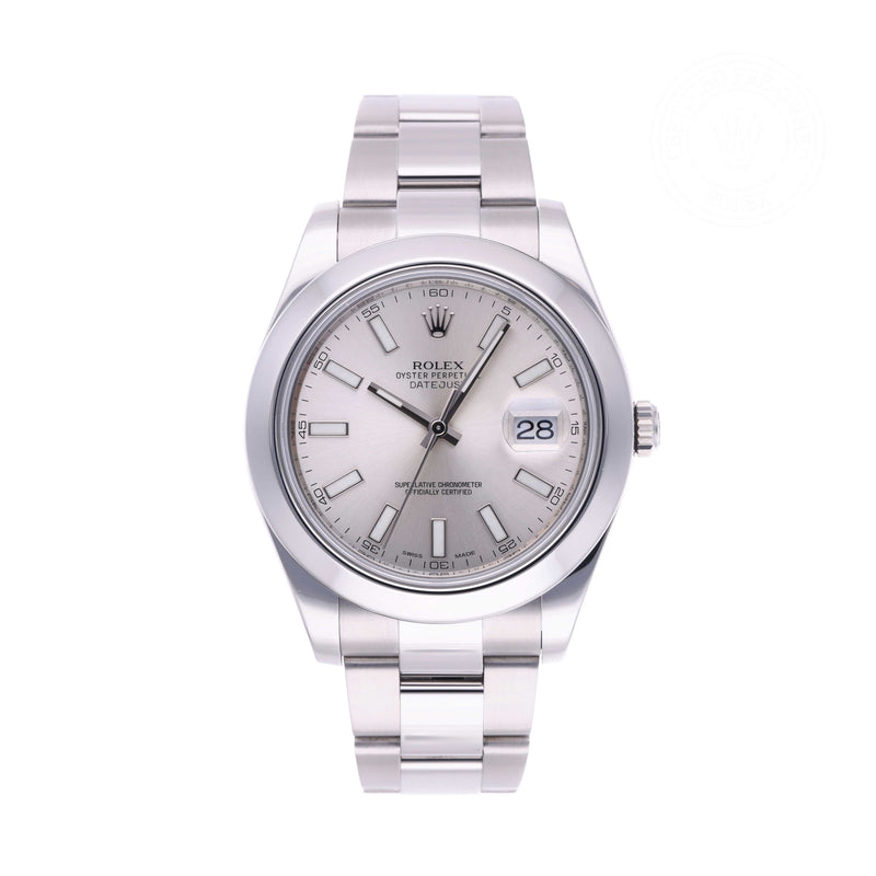 Pre-Owned Rolex Oystersteel Perpetual Datejust II