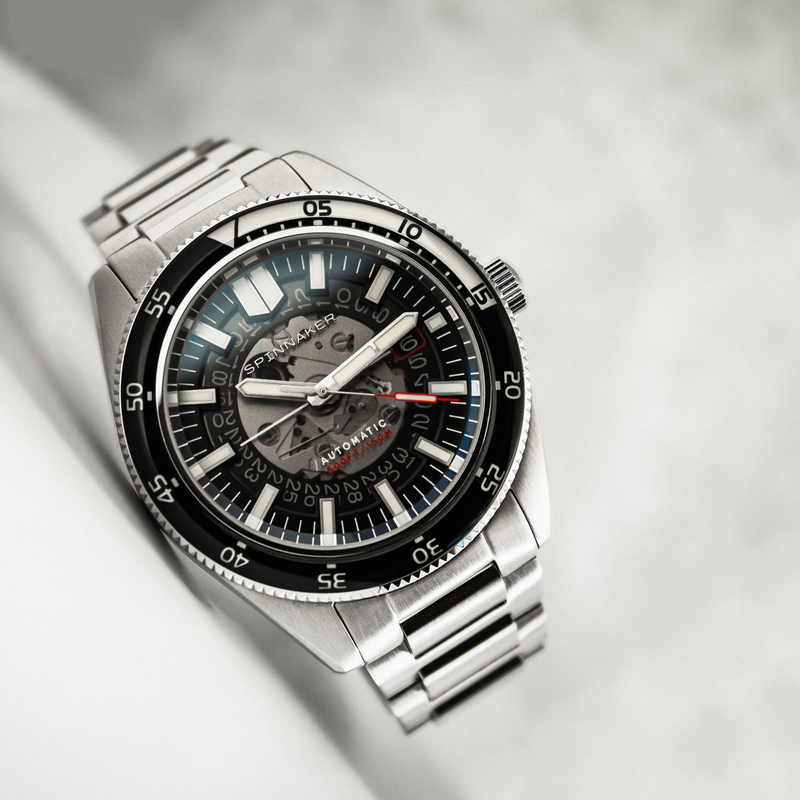 Fleuss Automatic Severn Edition Black / Stainless Steel | Black Dial