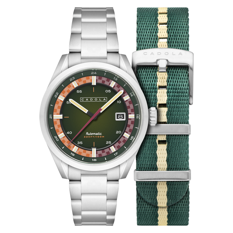 Paddock Automatic Green / Stainless Steel | Green Dial