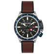 Torbay Automatic Black / Brown Leather | Black Dial