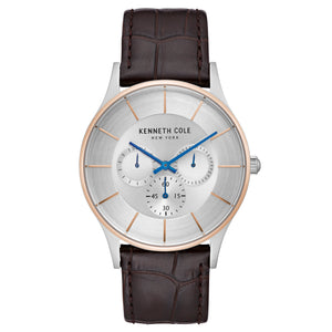 Classic 42 mm / Silver / Brown Silver Dial
