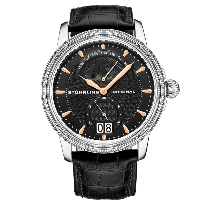 Symphony Black/Leather/Black Dial/Silver Case 788.05 | Black Dial