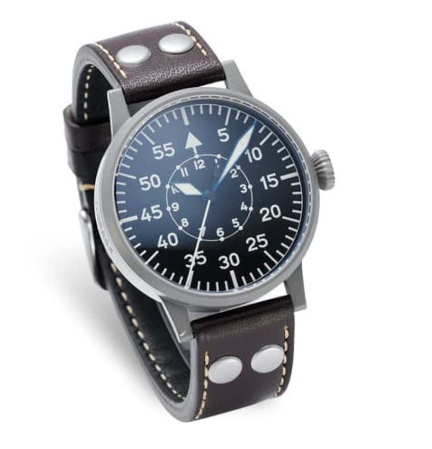 Paderborn Pilot Watch Original 42mm Automatic Black Dial
