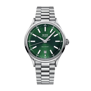 Multifort Patrimony Green / Stainless Steel | Green Dial