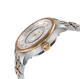Jones Swiss automatic SW200 single handed watch Silver Two-tone | Silver Dial