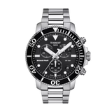 Seastar 1000 Chronograph Black / Stainless Steel | Black Dial