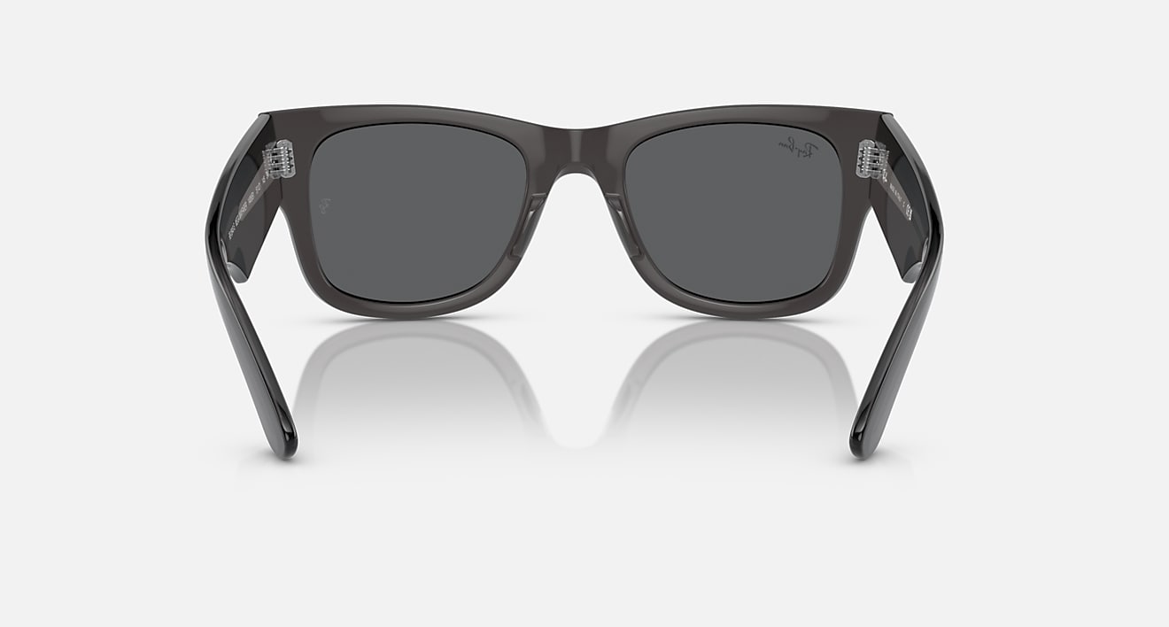 MEGA WAYFARER UNISEX Transparent Black / Dark Grey |  Dial