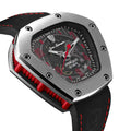 Spyderleggero Skeleton TITANIUM / RED (Extended Ship Time from Switzerland) Black Dial