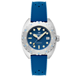 Amalfi Automatic Blue / Blue Silicone | Blue Dial